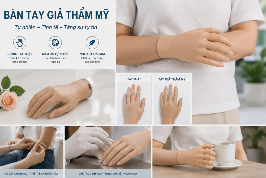 cách chọn bàn tay giả