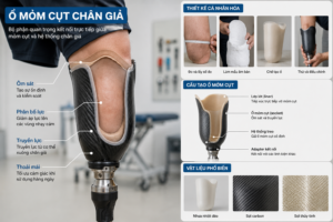 Phân loại chân giả theo vị trí cụt