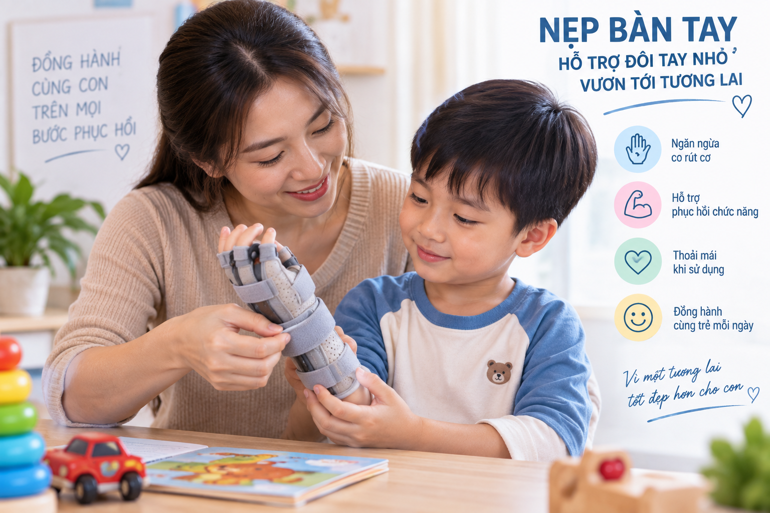 Nẹp bàn tay giá bao nhiêu