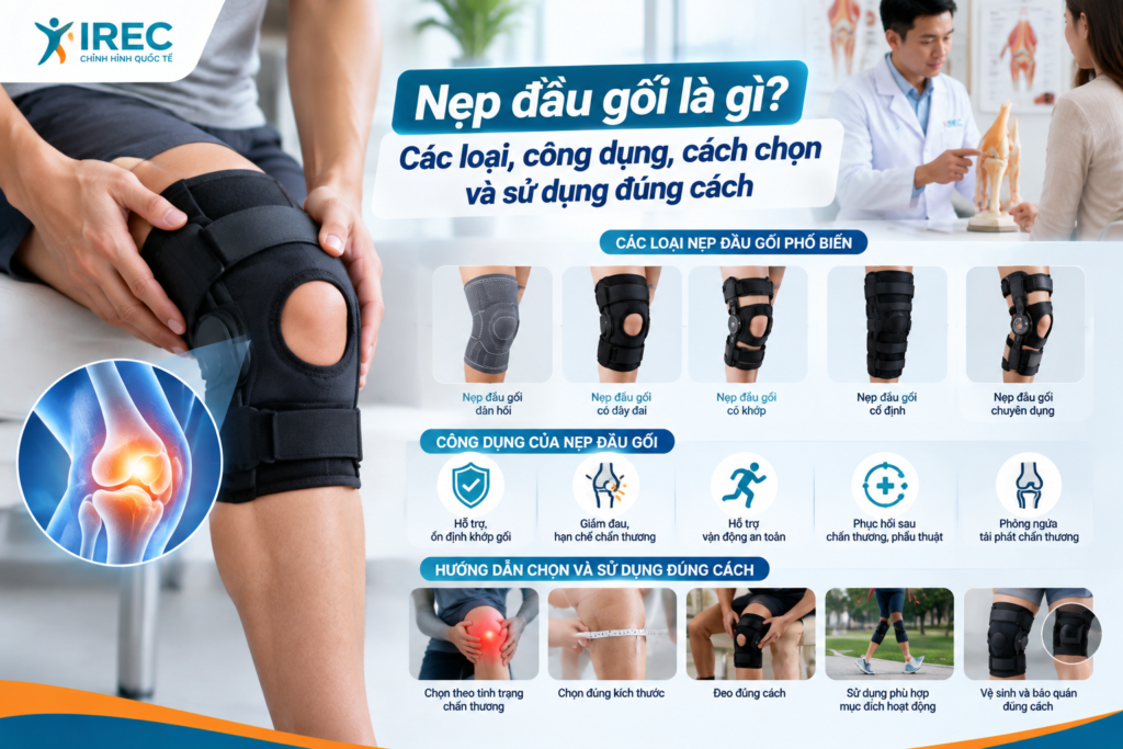 nẹp đầu gối thể thao