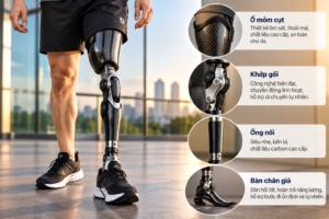 chân giả cao cấp phù hợp nhu cầu vận động